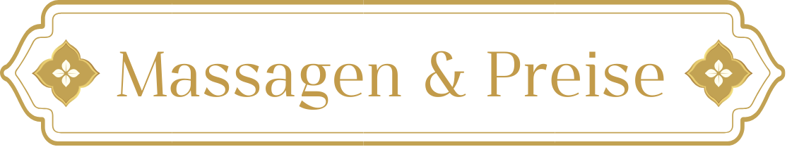 Massagen & Preise